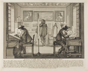 Der Graveur und der Radierer