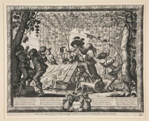 Die vier Jahreszeiten: Herbst von Abraham Bosse