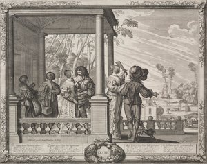 Die vier Jahreszeiten: Sommer von Abraham Bosse