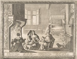 Besuch der Amme, 1633