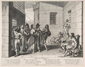 Gefangenenbesuch von Abraham Bosse