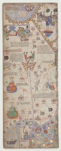 Katalanischer Atlas, Blatt 11, 1375