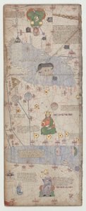 Katalanischer Atlas, Blatt 9, 1375