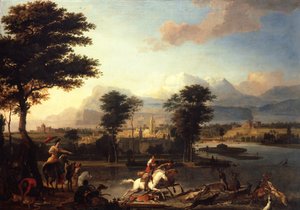Die Hirschjagd, ca. 1675