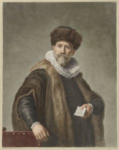 Porträt von Nicolaas Ruts von Abraham Delfos