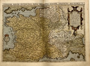 Theatrum orbis terrarum von Abraham; Diesth Ortelius