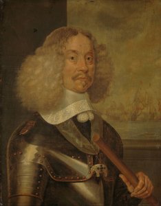 Porträt von Jacob Baron van Wassenaer, Herr von Obdam, Vizeadmiral von Holland und Westfriesland von Abraham Evertsz. van Westerveld