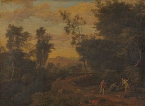 Diana und ihre Nymphen auf der Jagd