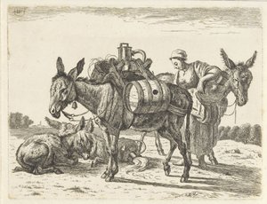 Packesel von Abraham Hendrik Winter