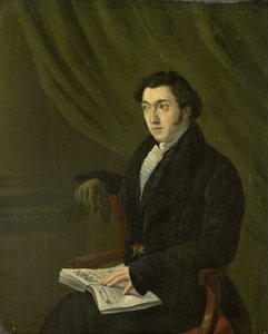 Porträt von Johannes Petrus Schouberg, Stempelgraveur an der Kaiserlichen Münze in Utrecht