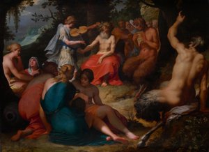 Das Urteil des Midas von Abraham Janssens
