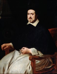 Porträt des Bischofs von Antwerpen Ambrosius Cappelus, 17. Jahrhundert