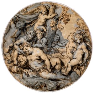 Schlafender Bacchus, 17. Jahrhundert von Abraham Jansz van Diepenbeeck
