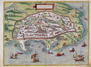 Karte von Alexandria - von Abraham Ortelius, Antwerpen von Abraham Ortelius