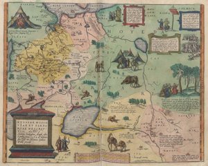 Karte von Russland Aus: Theatrum Orbis Terrarum, 1573