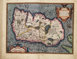 Neue Beschreibung von Irland, den Britischen Inseln von Abraham Ortelius