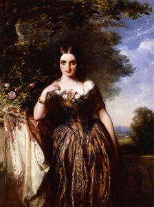 Porträt von Mrs. J. Hardcastle, geb. Anne Capper von Abraham Solomon