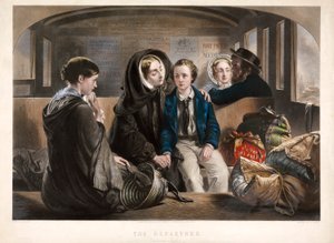 Die Abreise Zweite Klasse von Abraham Solomon