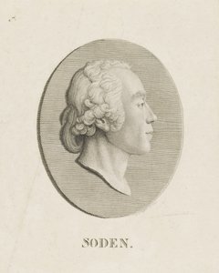 Friedrich Julius Heinrich Graf von Soden auf Sassanfahrt, 1800 von Abraham Wolfgang Küffner