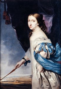 Porträt von Königin Christina von Schweden 1626-1689, 1661