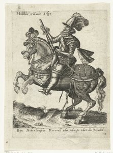 Niederländischer Reiter-Kommandant