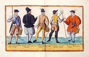 Kostüme des sechzehnten Jahrhunderts aus 