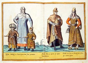 Kostüme des 16. Jahrhunderts aus 