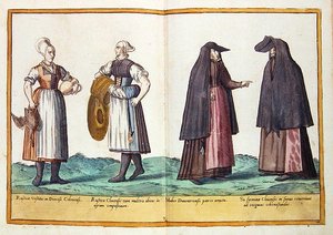 Kostüme des 16. Jahrhunderts aus 