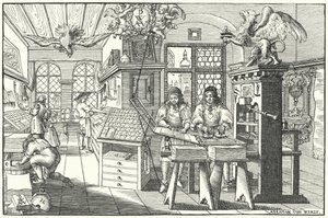 Druckerwerkstatt von Abraham van Werdt