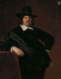 Abraham de Visscher (1605-67). Amsterdamer Kaufmann und Direktor der Niederländischen Westindien-Kompanie von Abraham van den Tempel (attributed to)