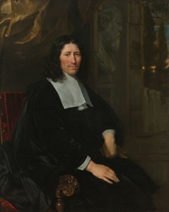 Porträt von Pieter de la Court von Abraham van den Tempel