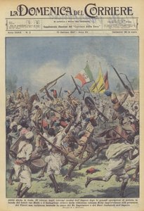 Feier in Addis Abeba von Achille Beltrame