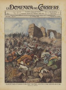 Schlacht am 2. Mai zur Besetzung von Lebda, dem antiken Leptis Magna bei Homs