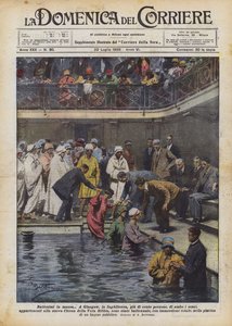 Massenhafte Taufen von Achille Beltrame