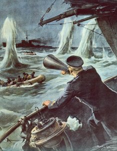 Zusammenstoß zwischen kleinem Torpedoboot und britischem Kreuzer im sizilianischen Kanal, 20. Oktober