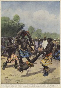 Afrikanische Tänze von Achille Beltrame