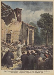 Nach dem Überfall auf Rom