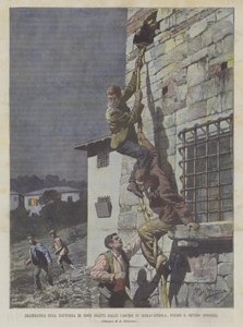 Dramatische nächtliche Flucht von neun Sträflingen aus dem Gefängnis von Serracapriola, bei S. Severo (Foggia)