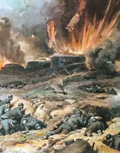 Frankreich, Maginot-Linie, Illustration aus 