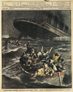 Großbritannien, Untergang des Passagierschiffs Titanic
