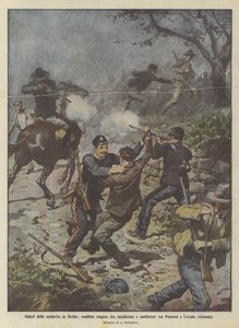 Blitze des Verbrechens in Sizilien, tragischer Konflikt zwischen Carabinieri und Verbrechern zwischen Paterno und Licodia (Catania)
