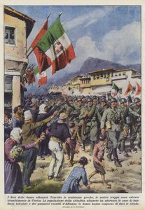 Die Blumen der albanischen Frauen von Achille Beltrame