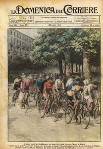 Die zukünftigen Rivalen von Girardengo von Achille Beltrame