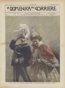 Der König Und Die Königin, Von Einer Momentaufnahme Bei Ihrer Ankunft In Cagliari Am 12. April