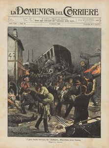 Das schwere Eisenbahnunglück des Direktzugs Mailand-Rom bei Piacenza