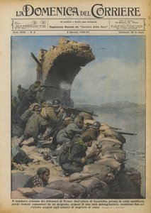 Der leuchtende Heldentum der Verteidiger von Teruel von Achille Beltrame