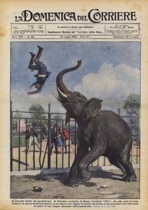 Das zweite Verbrechen des Dickhäuters von Achille Beltrame