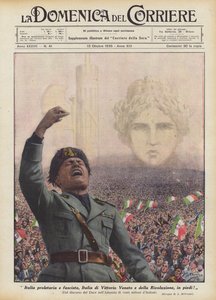 Proletarisches und faschistisches Italien, Italien von Vittorio Veneto und der Revolution, steht auf!