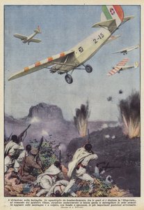 Die Luftwaffe in der Schlacht von Achille Beltrame