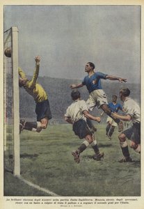 Der brillante Aufschwung der Azzurri im Spiel Italien-England von Achille Beltrame